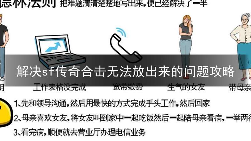 解决sf传奇合击无法放出来的问题攻略